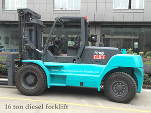 FLIFT 16 טון דיזל מלגזת עם שידור מיובא ומזלג positioner - Product Image 2