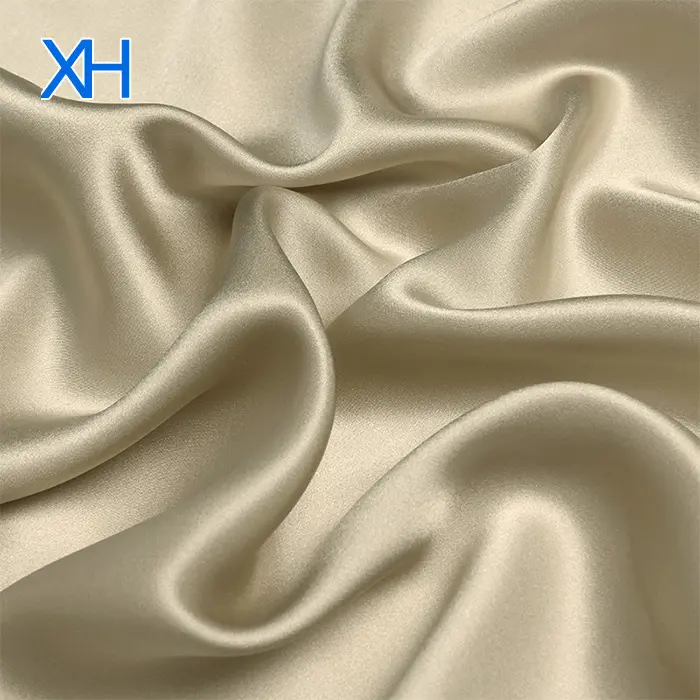 Factory Direct Dyed Silk Satin Fabric Wholesale For Wedding Dress and Sexy Lingerie with High Quality by Xinhe Textiles