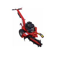 Mini tractor zanjadora de cadena para la colocación de cables