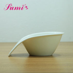 OEM produk baru desain modis mangkuk Dip keramik daging 8 "9" 10 "12", mangkuk kari keramik dengan pegangan - Product Image 3