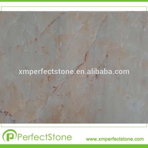 decoración moderna de jade de color beige piedra de mármol de la losa del piso hermosa piedra de color - Product Image 1