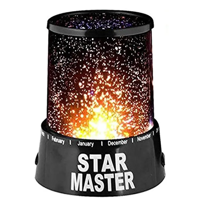 Goldmore 3AAA battery powered star night light, romantic sky projection lamp kids gift
