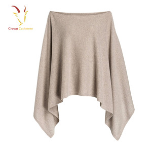 <span class=keywords><strong>Ropa</strong></span> Poncho capa <span class=keywords><strong>Cachemira</strong></span> mujer Color sólido - Product Image 3