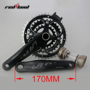 Pédalier de vélo de route en aluminium avec plateau en acier 22-32-42T haute performance pour vélos pour enfants - Product Image 1