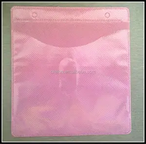 PP+Non woven cd dvd sleeve plastic packaging sleeve