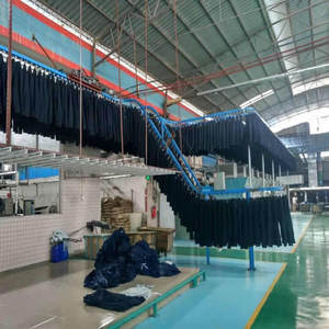 ระบบสายพานลำเลียงแบบแขวนเหนือศีรษะสำหรับเสื้อผ้าเดนิมและกางเกงยีนส์ - Product Image 2
