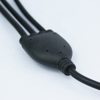 Herstellung Großhandel IP67 2 3 4 5 Pin Wasserdichte 3-Wege-Y-Form Antenne Auto Vierkant rohr Schnell anschluss