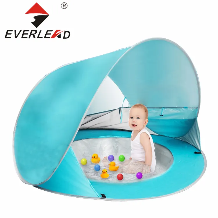 Portable Pop Up Baby Beach Tent With Pool, Pop Up Baby Beach Tent