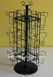 Cửa hàng lưu niệm lịch thi đấu tầng thường vụ tùy chỉnh dây thép khung túi chủ sở hữu 3 bên ROTARY thiệp chúc mừng hiển thị giá - Product Image 6