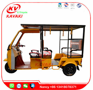 Venta Fabricante de KAVAKI 900W20A triclecycle Nueva India carga eléctrica Auto Rickshaw Tuk Tuk Bajaj de Tres Ruedas Precio - Product Image 3