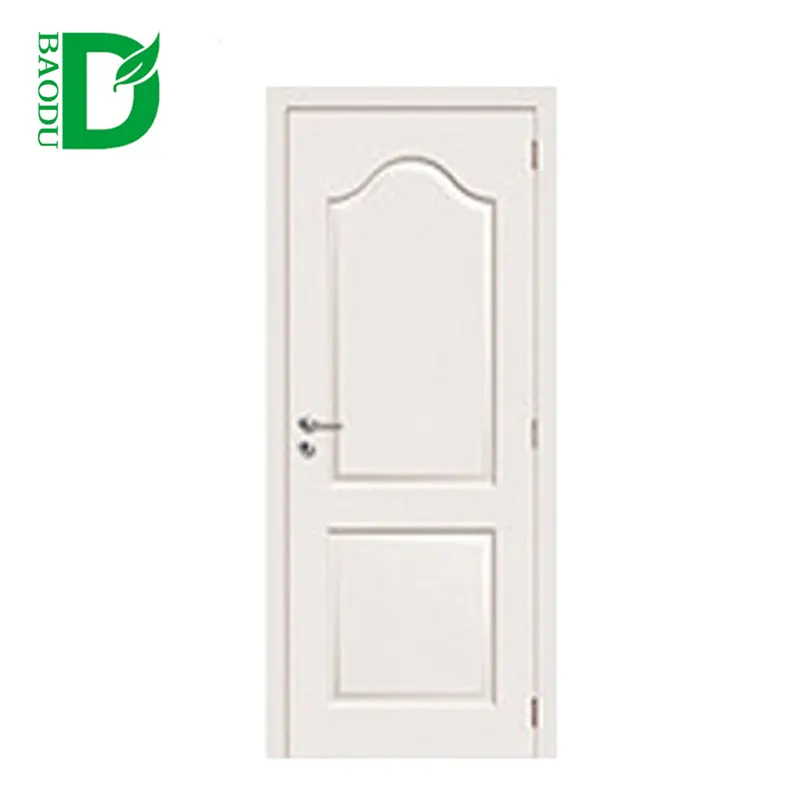 Недорогие пустотелые встраиваемые двери, белые праймеры, формованные двери hdf, формованные двери