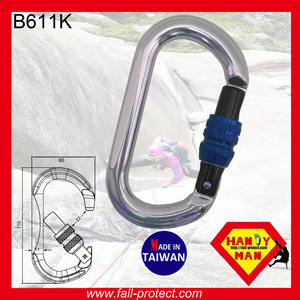 คาราไบเนอร์อลูมิเนียมแบบเกลียวสำหรับปีนเขา 23KN รุ่น O - Product Image 3