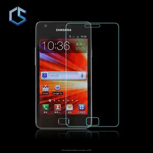 Vidro temperado protetor de tela / guarda para Samsung I9100 telefone móvel