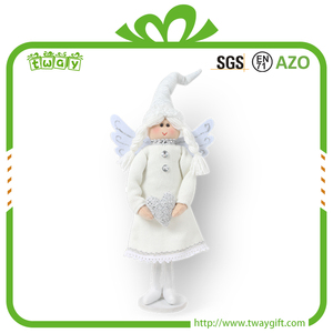Cheap price 14 inch Christmas decorations Angel <span class=keywords><strong>table</strong></span> decoration small dolls - Product Image 1