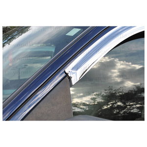 VISOR DE VENTANA CROMADO para F150 Super Crew 4 puertas 4 piezas/Ford Lobo (México) 04 ~ 08 - Product Image 1