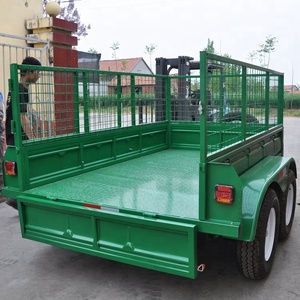Hot Sale Lowering Hydraulic <strong>Trailer</strong> Box <strong>Trailers</strong> 8x5 <strong>Storage</strong> - Product Image 5
