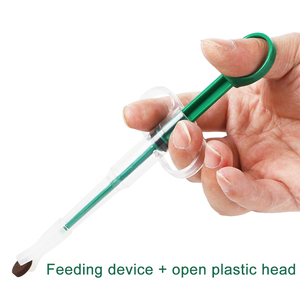 Push-type Huisdier geneeskunde Voeden Kit Comfortabele Hond Kat Nat & Droog Tweeërlei gebruik Geneeskunde Feeder Pil Capsules en Apotheek Hygiënisch - Product Image 3