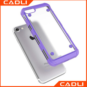 Forro estuche de plástico duro transparente para iphone 4s / 5s / 6s / 6plus / 7 / 7plus - Product Image 1
