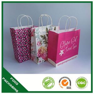 Logotipo personalizado ancho inferior Kraft papel de comida rápida regalo para <span class=keywords><strong>restaurantes</strong></span> - Product Image 1