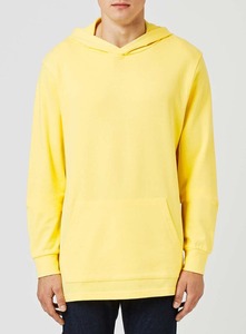 En blanco de Algodón Hombres Largo Ajuste <span class=keywords><strong>Sin</strong></span> Cordón <span class=keywords><strong>Sudadera</strong></span> Con <span class=keywords><strong>Capucha</strong></span> Personalizado - Product Image 2