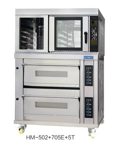 <span class=keywords><strong>Four</strong></span> à convection à air chaud automatique en acier inoxydable 5 plateaux Électrique/Boulangerie - Product Image 2