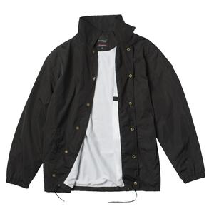 Wholesale Men <strong>Black</strong> Spring Hip Hop <strong>Sports</strong> Coaches <strong>Jacket</strong> with Stand Collar OEM Service - Product Image 1