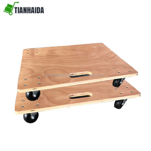 <span class=keywords><strong>Dolly</strong></span> Kayu Transport Mebel Bergerak Kapasitas Beban 500Kg - Product Image 6