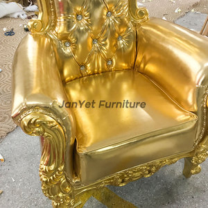 Wholesale Royal <strong>Antique</strong> Wedding Throne King and Queen <strong>Chairs</strong> <strong>for</strong> <strong>Sale</strong> - Product Image 2