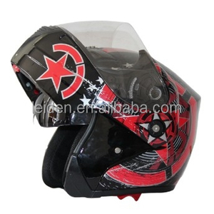 Moto casco superior más barato caliente/Flip up cascos MT con doble visera - Product Image 3
