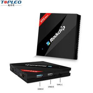 Neueste Kommerziellen H96 MAX 2 gb ram 16 gb rom android tv box <span class=keywords><strong>firmware</strong></span> RK3399 mit USB3.0 slot