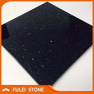 Poli pas cher 24x24 Indien noir étoiles galaxy granit tuiles <span class=keywords><strong>prix</strong></span> - Product Image 5