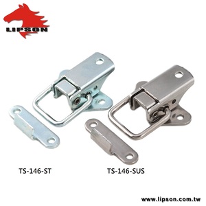 TS-146-SUS Stainless Souhco TL Style Railroad Boxes Wire Link Draw <b>Toggle</b> Latch - Product Image 4