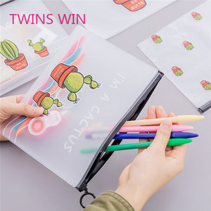 Promotion Vente en gros Offre Spéciale personnalisé Nouvelle mode Petit étui à crayons <span class=keywords><strong>Cactus</strong></span> de meulage Transparent frais. - Product Image 5