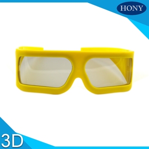 Lunettes <span class=keywords><strong>3D</strong></span> polarisées linéaires à grand cadre jaune pour les cinémas <span class=keywords><strong>3D</strong></span> 4D 5D 6D, lunettes <span class=keywords><strong>3D</strong></span> passives <span class=keywords><strong>IMAX</strong></span>, lunettes linéaires pour films <span class=keywords><strong>3D</strong></span> - Product Image 3