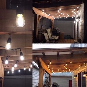 Permanent <strong>Lights</strong> 30M 50M Holiday Name Led Festoon Lighting S14 with Factory Price <strong>Pull</strong> Backyard <strong>String</strong> <strong>Light</strong> - Product Image 2