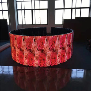 屋外p3.91カーブシェイプリターナル<span class=keywords><strong>LED</strong></span>ディスプレイP3.91アークロックキャビネットレンタル<span class=keywords><strong>LED</strong></span>スクリーンカーブステージ<span class=keywords><strong>LED</strong></span>ディスプレイ用 - Product Image 2