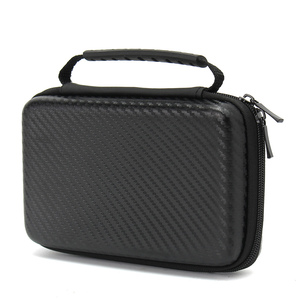 5 Color EVA cubierta dura llevar el bolso para <span class=keywords><strong>Nintendo</strong></span> nuevo <span class=keywords><strong>2DS</strong></span> LL/XL fibra de carbono bolsa de transporte bolsa protectora caso - Product Image 2
