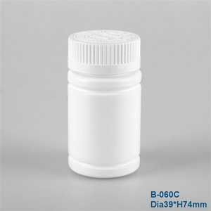 Vòng hình dạng loạt hdpe y học màu trắng <span class=keywords><strong>container</strong></span> nhựa <span class=keywords><strong>pill</strong></span> chai bao bì slim fit <span class=keywords><strong>pill</strong></span> với crc cap - Product Image 5