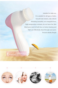 Alat Perawatan Kulit Sikat Pembersih Wajah Elektrik Sikat Pembersih Pori untuk Pembersihan Wajah <span class=keywords><strong>Spa</strong></span> - Product Image 6