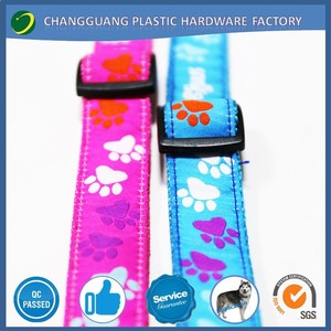 10mm Personnalisé Logo Imprimé Sangle En Nylon Rougeoyant Animaux Chien/<span class=keywords><strong>Chat</strong></span> Colliers - Product Image 3