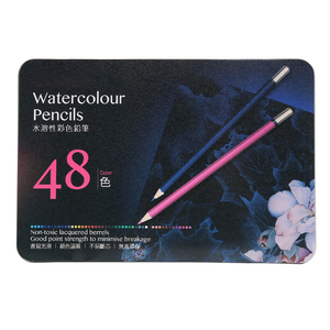 Crayons aquarelle écologiques 48 couleurs incassables, similaires à Marco, parfaits pour les artistes débutants et avancés - Product Image 1