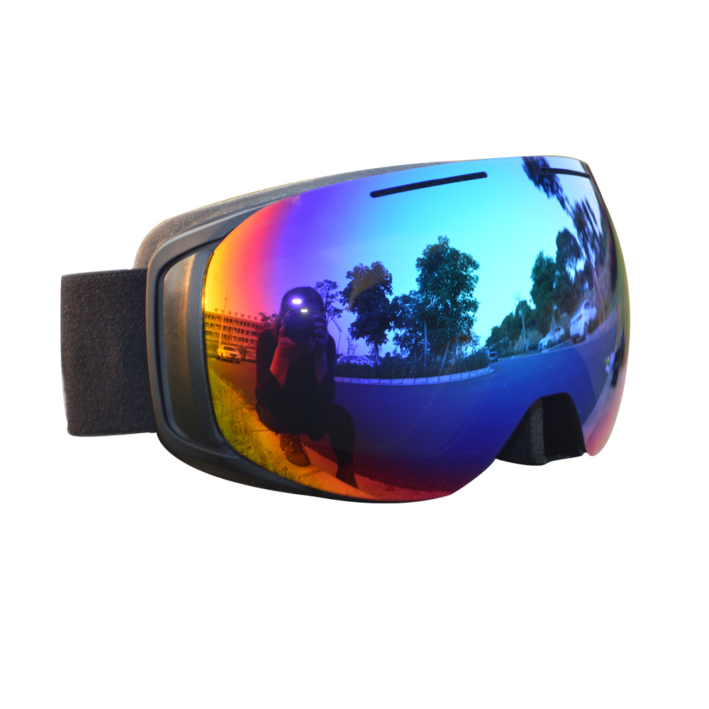Оптовая продажа, антизапотевающие магнитные лыжные очки для сноуборда