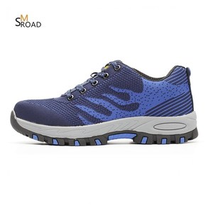 <span class=keywords><strong>Scarpe</strong></span> Antinfortunistiche da <span class=keywords><strong>Uomo</strong></span> alla Moda con Punta in Acciaio e Superficie Traspirante in Tessuto Fly Weave - Product Image 4