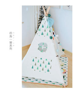 Indoor Canvas Tipi <strong>Wigwam</strong> Grow <strong>Tent</strong> Kids Teepee <strong>Tent</strong> - Product Image 6