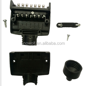 Australien Standard7-Pin Plat Prise <span class=keywords><strong>Remorque</strong></span> <span class=keywords><strong>Remorque</strong></span> Connecteur de Lumière 12 V <span class=keywords><strong>7</strong></span> Voies Mâle <span class=keywords><strong>Adaptateur</strong></span> de <span class=keywords><strong>Remorque</strong></span> Neuf - Product Image 3