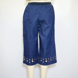 2018 Korean style of Fall/Winter loose fit with bigger eyelets pants - Product Image 3