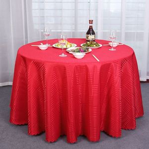 All'ingrosso di lusso Jacquard 132 tovaglie rotonde ricamate motivo floreale fatto a mano per uso domestico per matrimoni - Product Image 5