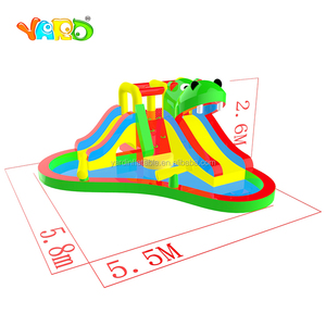 Sử dụng nhà sân Inflatable lâu đài thư bị trả lại Nhà trượt nước và hồ bơi Combo - Product Image 5