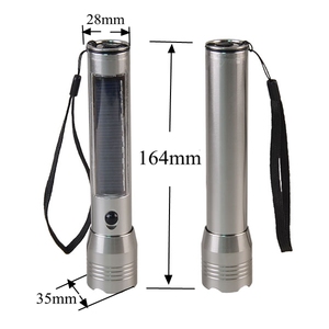 <strong>Solar</strong> Powered Led Flashlight, USB Rechargeable Led <strong>Solar</strong> <strong>Torch</strong> <strong>Light</strong> - Product Image 4