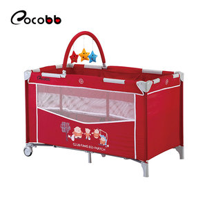 Lujo portátil <span class=keywords><strong>infantil</strong></span> <span class=keywords><strong>Parque</strong></span> <span class=keywords><strong>infantil</strong></span> <span class=keywords><strong>cuna</strong></span> rojo <span class=keywords><strong>cuna</strong></span> <span class=keywords><strong>de</strong></span> <span class=keywords><strong>viaje</strong></span> bebé con juguetes - Product Image 1